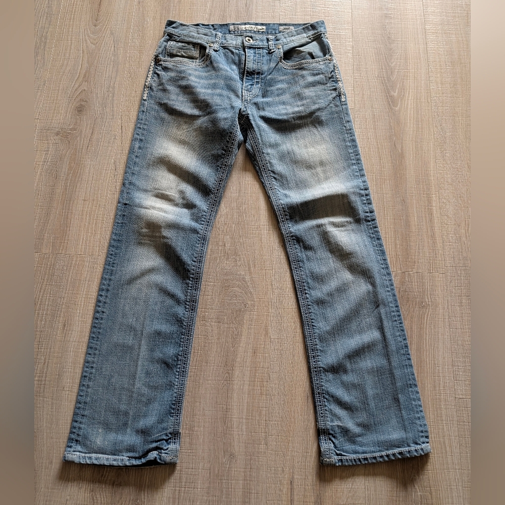 Stylish BKE Buckle Blue Denim Jeans 31R Jake